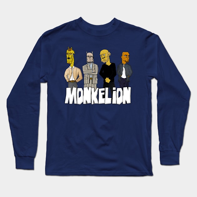 Waiting for Monkelion Long Sleeve T-Shirt by CosmicLion